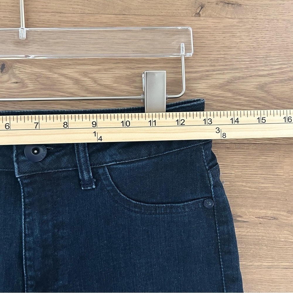 DL1961 No. 2 Trimtone Skinny Ankle Jeans Denim Pants High Rise Dark Blue Size 27 - Picture 5 of 14